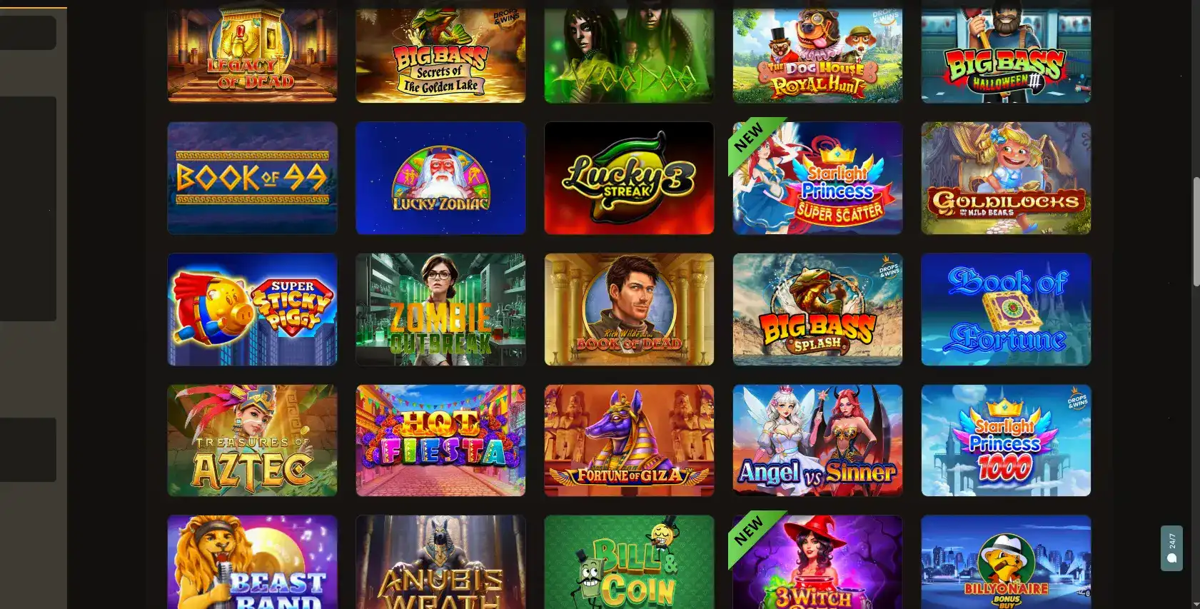 Motor casino — яркий игровой зал
